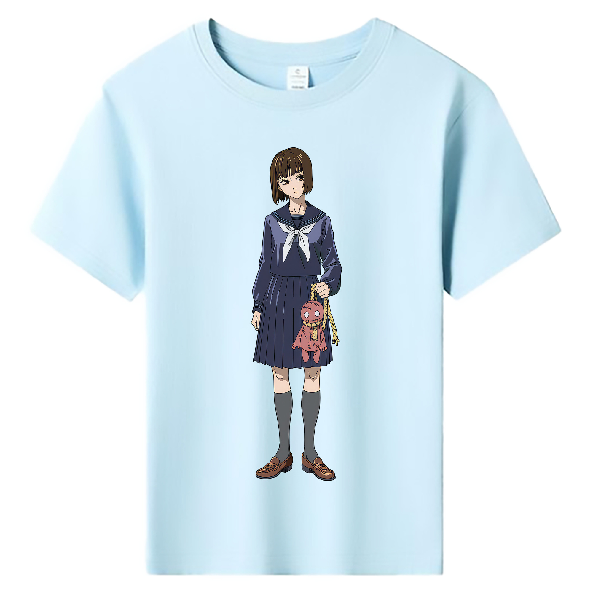 （画像用） 呪術廻戦 Jujutsu Kaisen 綿100％キッズTシャツ（フロントプリント）